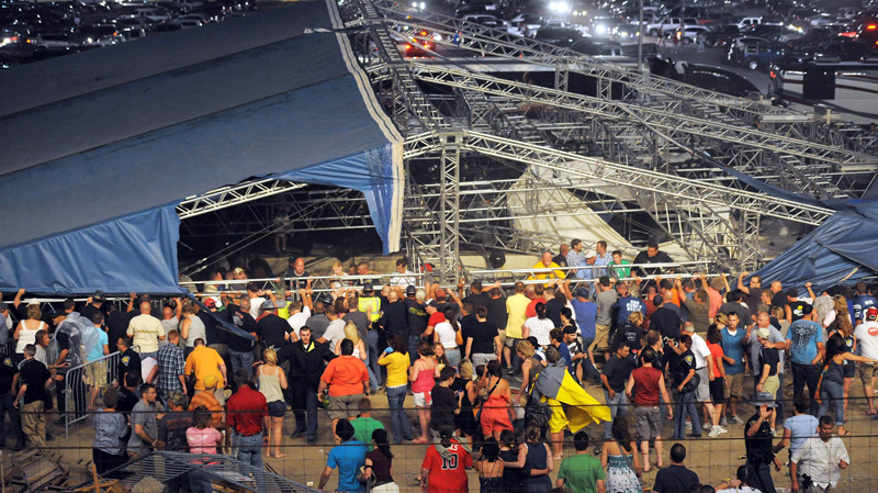State Fair Stage Collapse